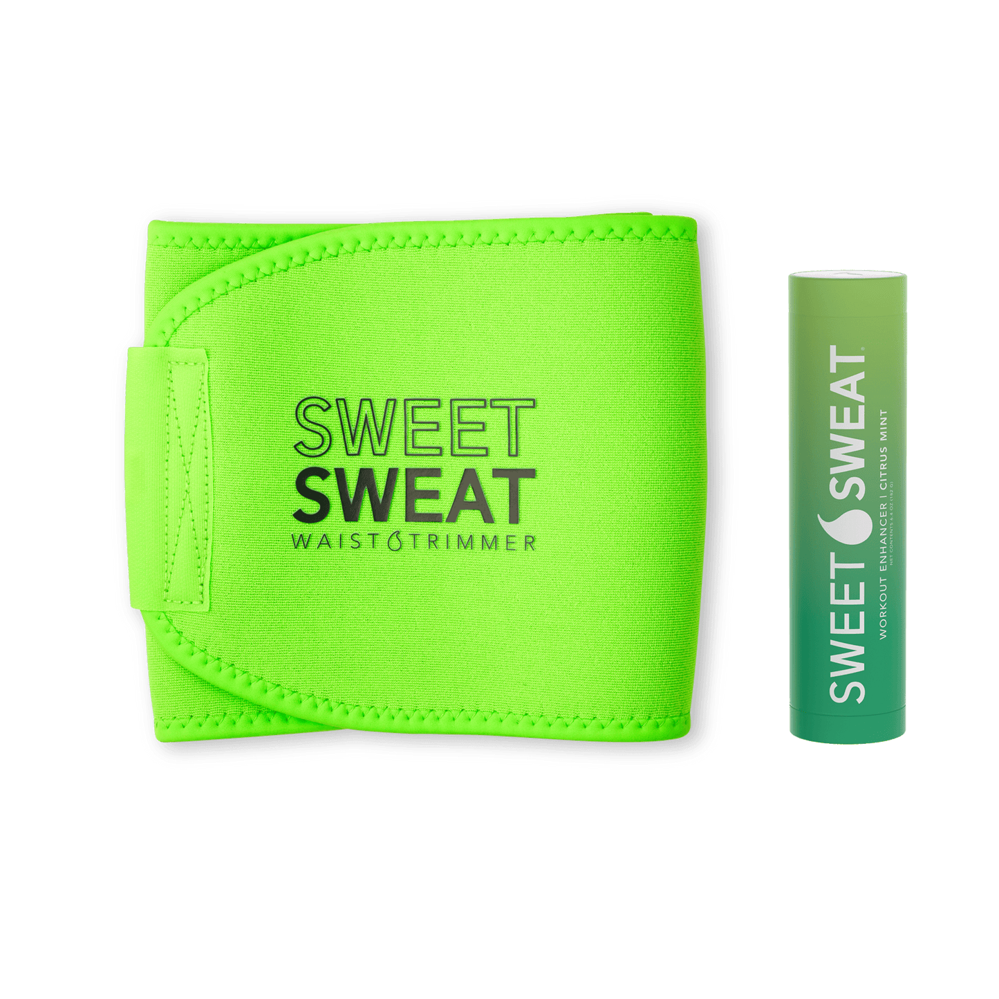 Sweet Sweat® Neon Trimmer Bundle with Waist Trimmer & Sweet Sweat® Stick