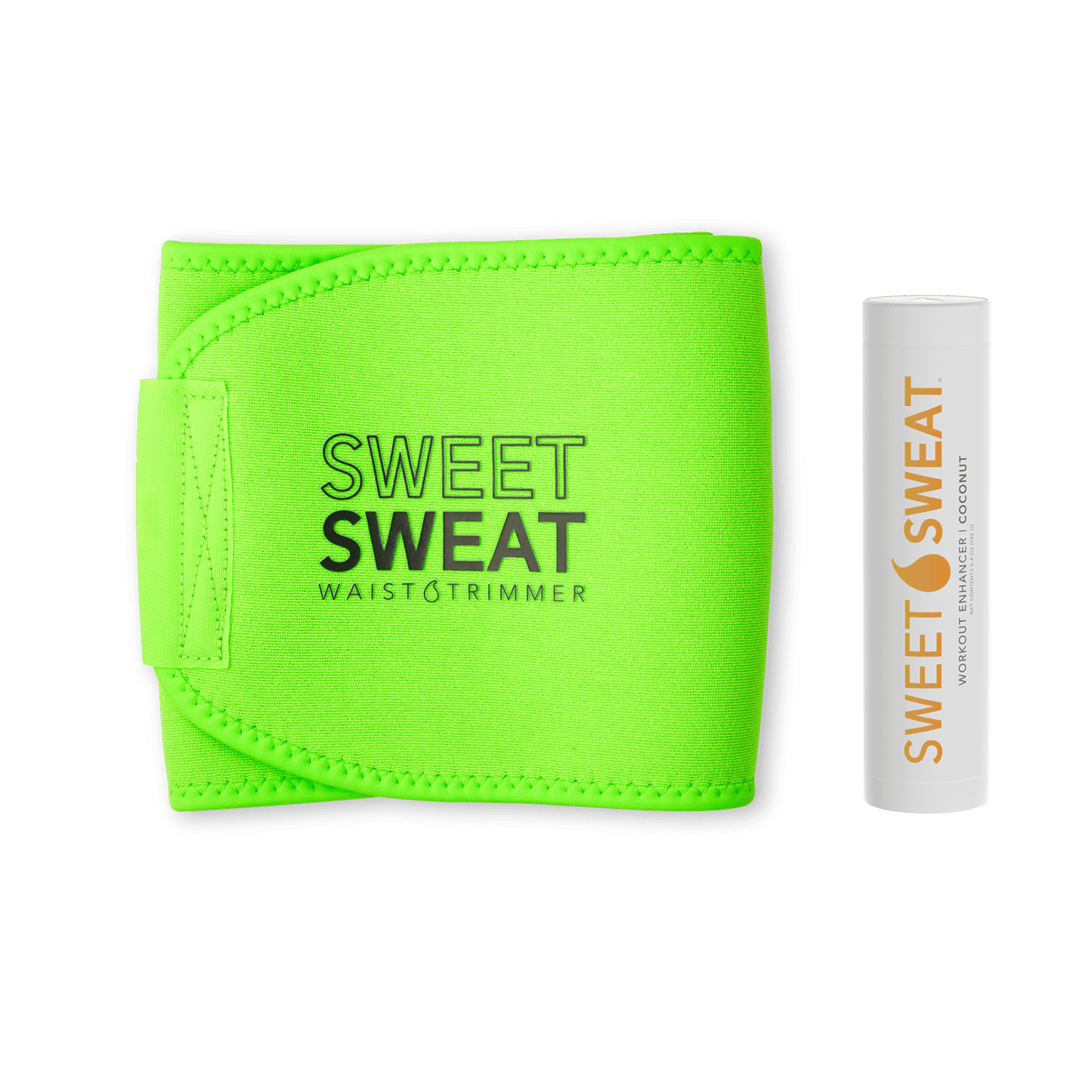 Sweet Sweat® Neon Trimmer Bundle with Waist Trimmer & Sweet Sweat® Stick