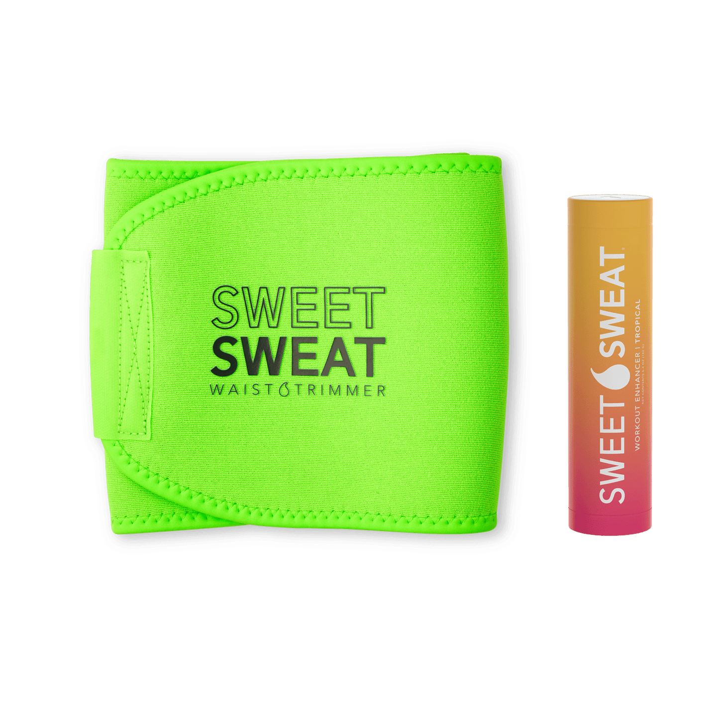 Sweet Sweat® Neon Trimmer Bundle with Waist Trimmer & Sweet Sweat® Stick
