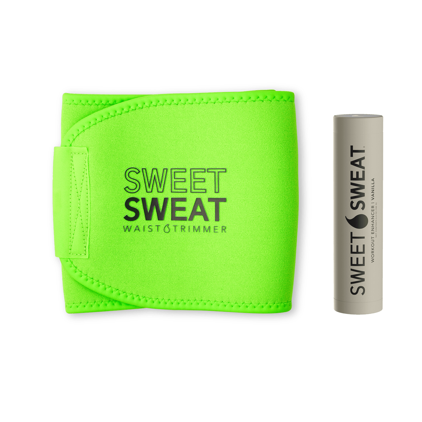Sweet Sweat® Neon Trimmer Bundle with Waist Trimmer & Sweet Sweat® Stick