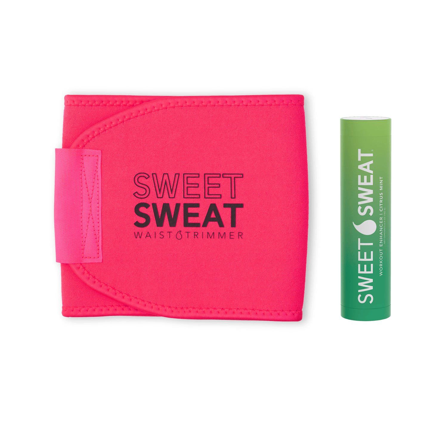 Sweet Sweat® Neon Trimmer Bundle with Waist Trimmer & Sweet Sweat® Stick