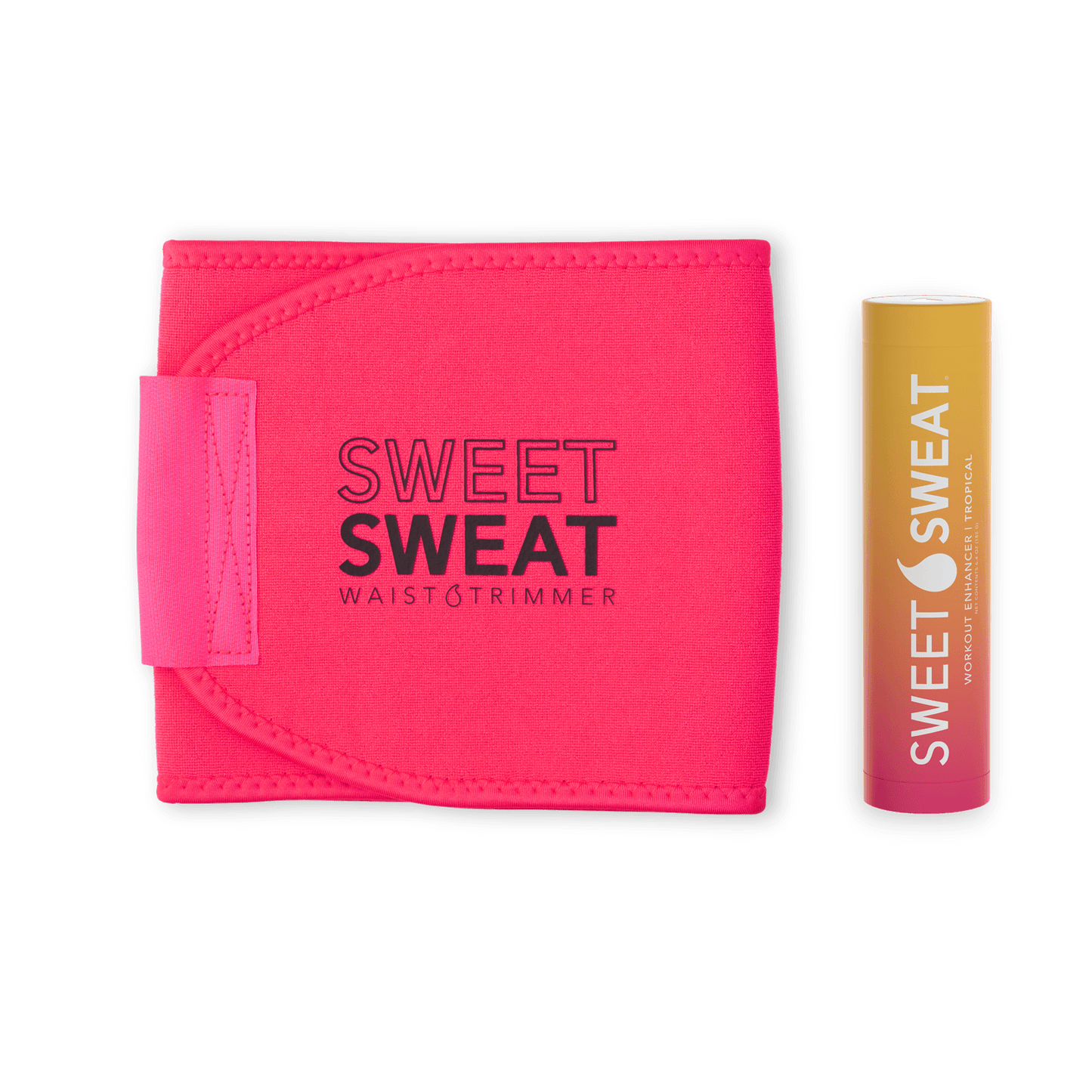 Sweet Sweat® Neon Trimmer Bundle with Waist Trimmer & Sweet Sweat® Stick