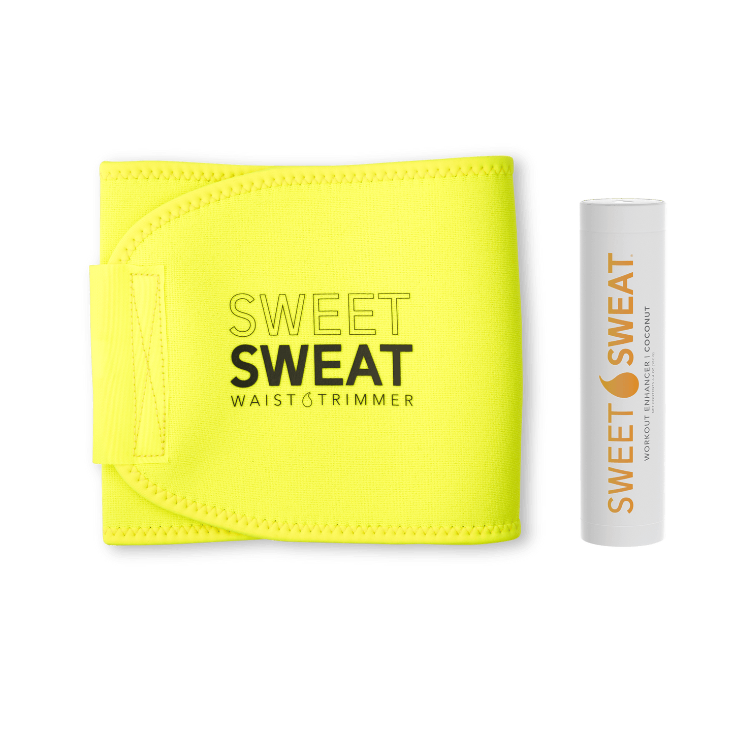 Sweet Sweat® Neon Trimmer Bundle with Waist Trimmer & Sweet Sweat® Stick