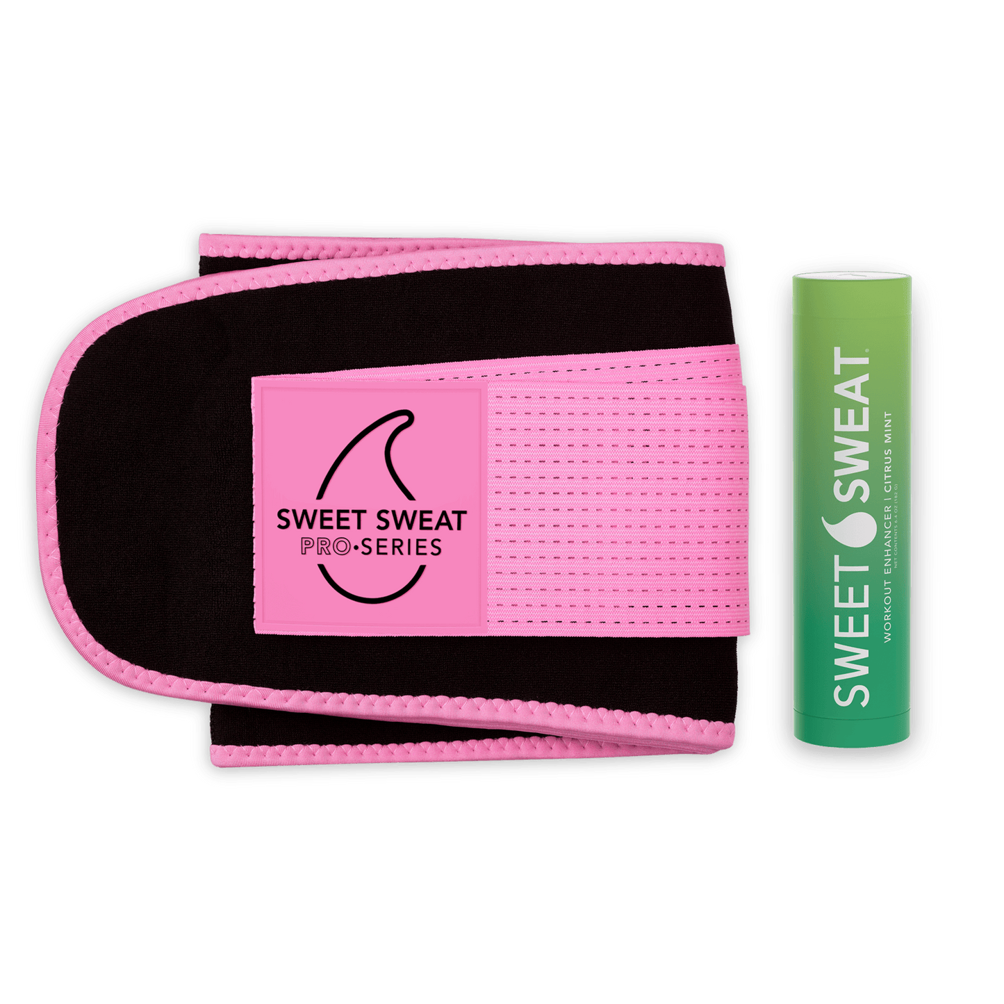 Sweet Sweat® Pro Series Waist Trimmer Bundle with Sweet Sweat® Stick