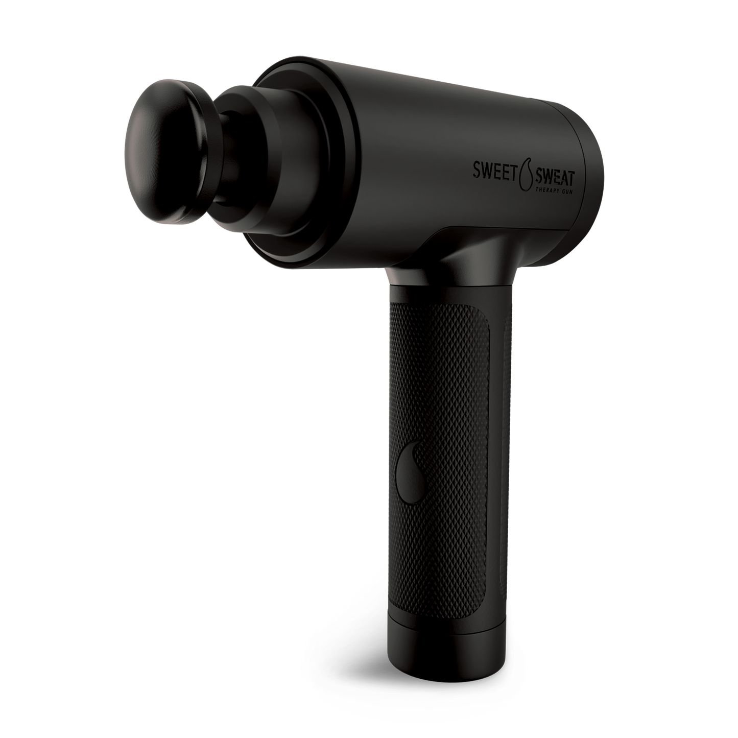 a Sweet Sweat® Massage Gun for Deep Tissue Therapy with a black handle.