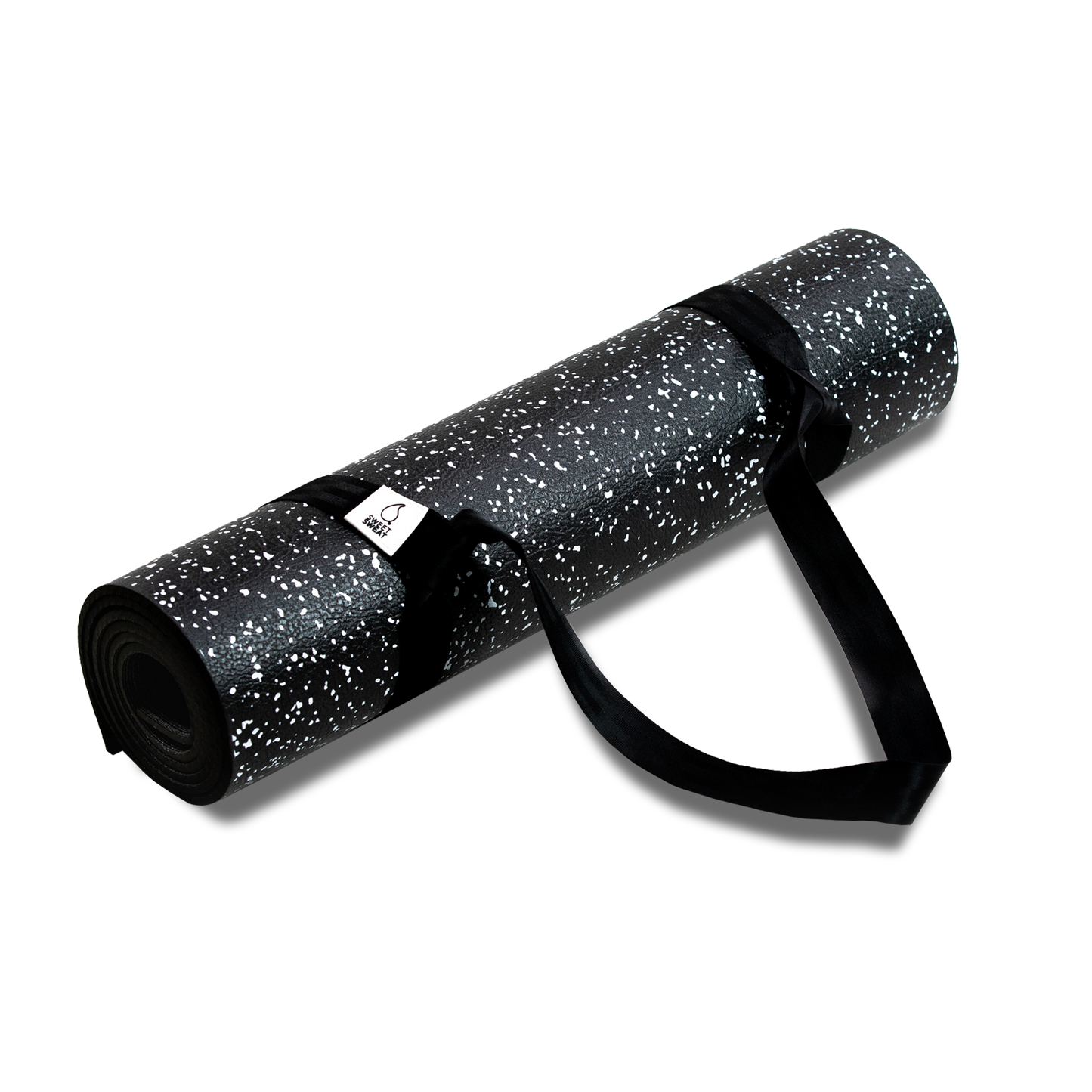 Sweet Sweat® Non-Slip Yoga Mat 6ft x 2ft with 6mm Thickness