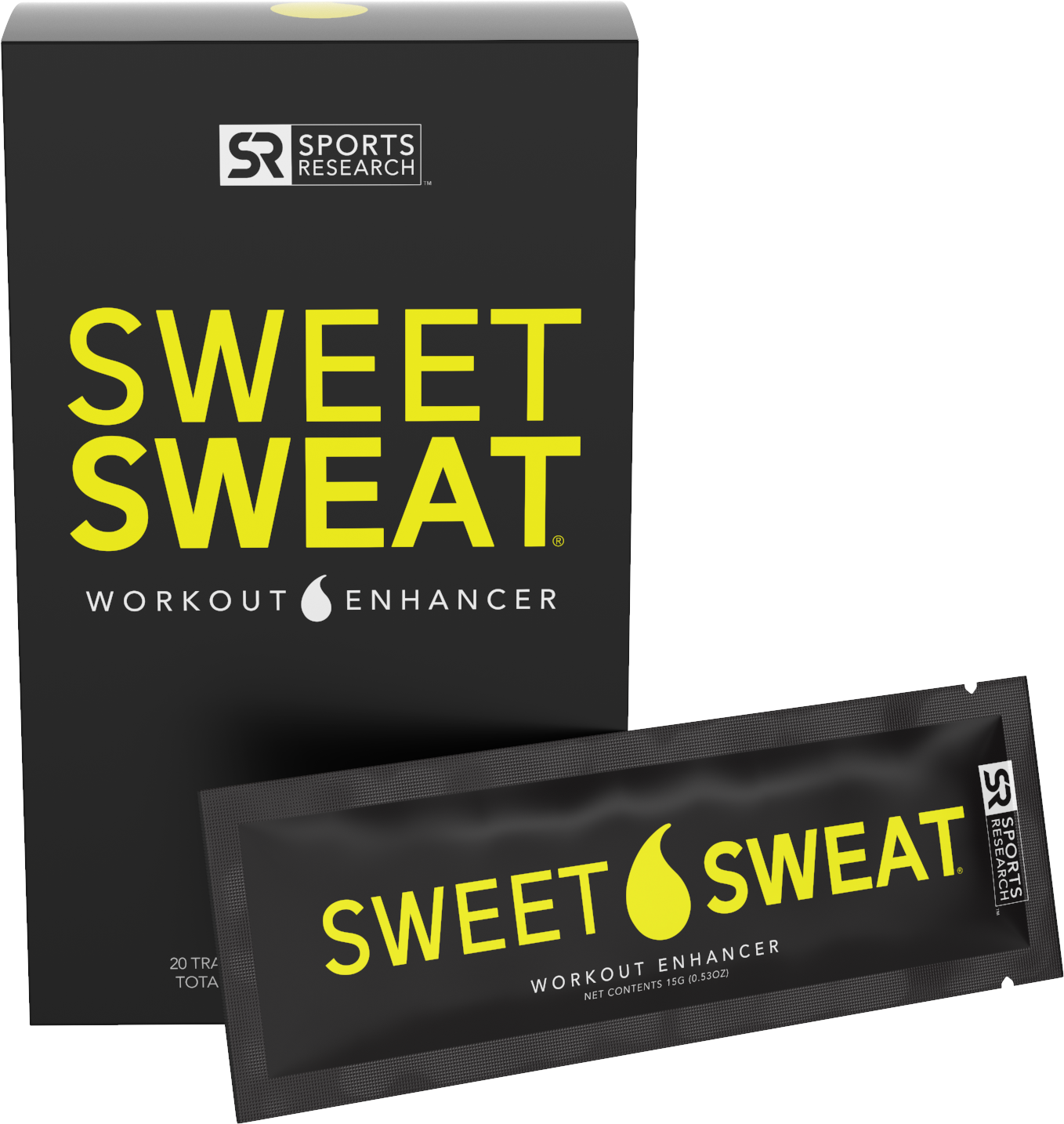 Sweet Sweat® Topical Gel Travel Packets 20PK 0.53 oz