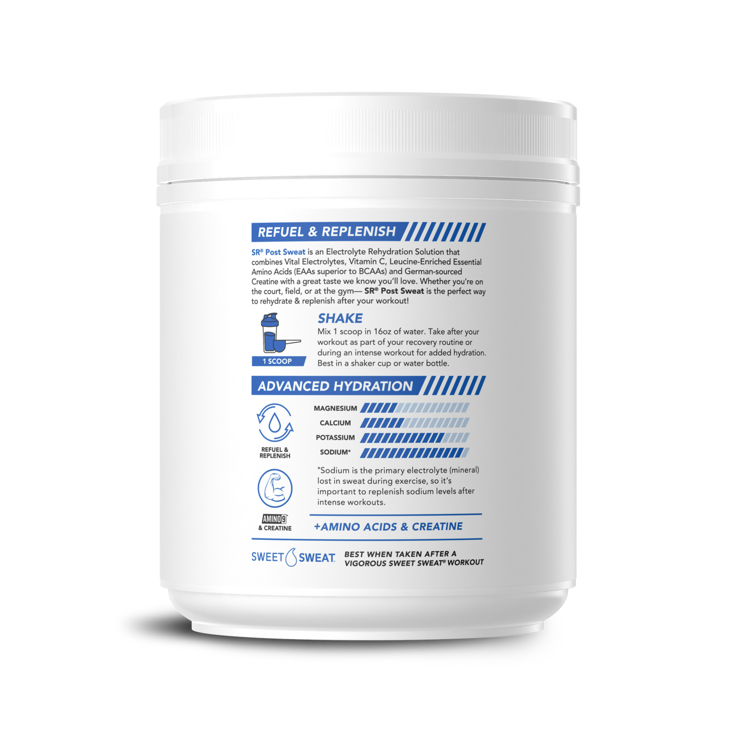Post Sweat Advanced Post-Workout Powder