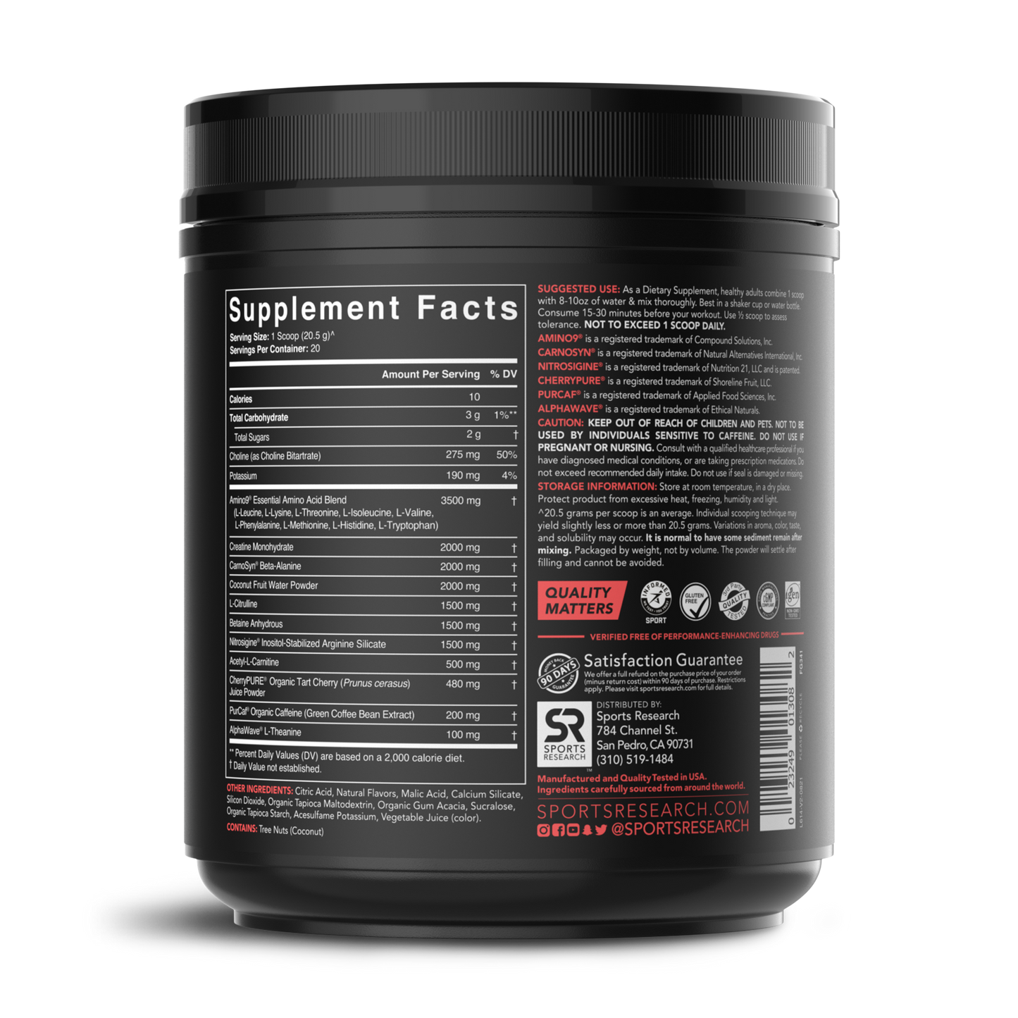 Pre Sweat Advanced Pre-Workout Powder 14.46 oz