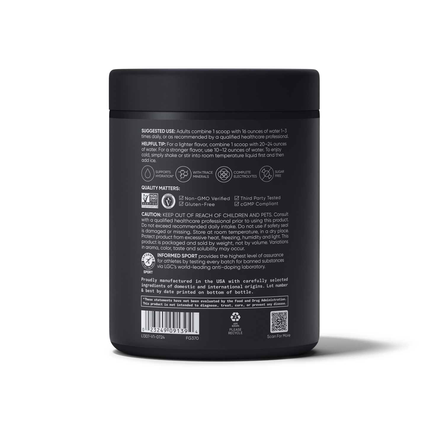 Hydrate Electrolytes Jar