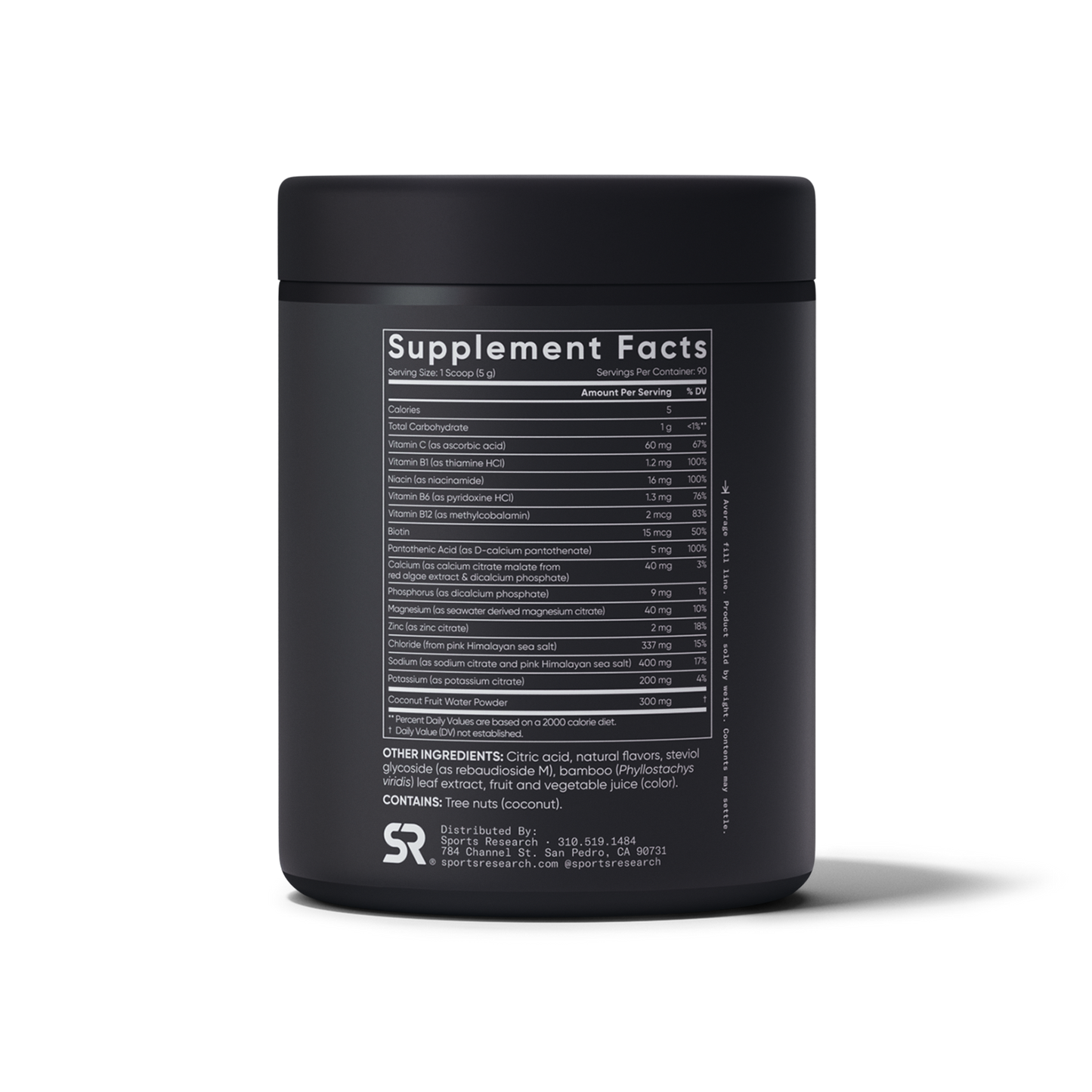 Hydrate Electrolytes Jar