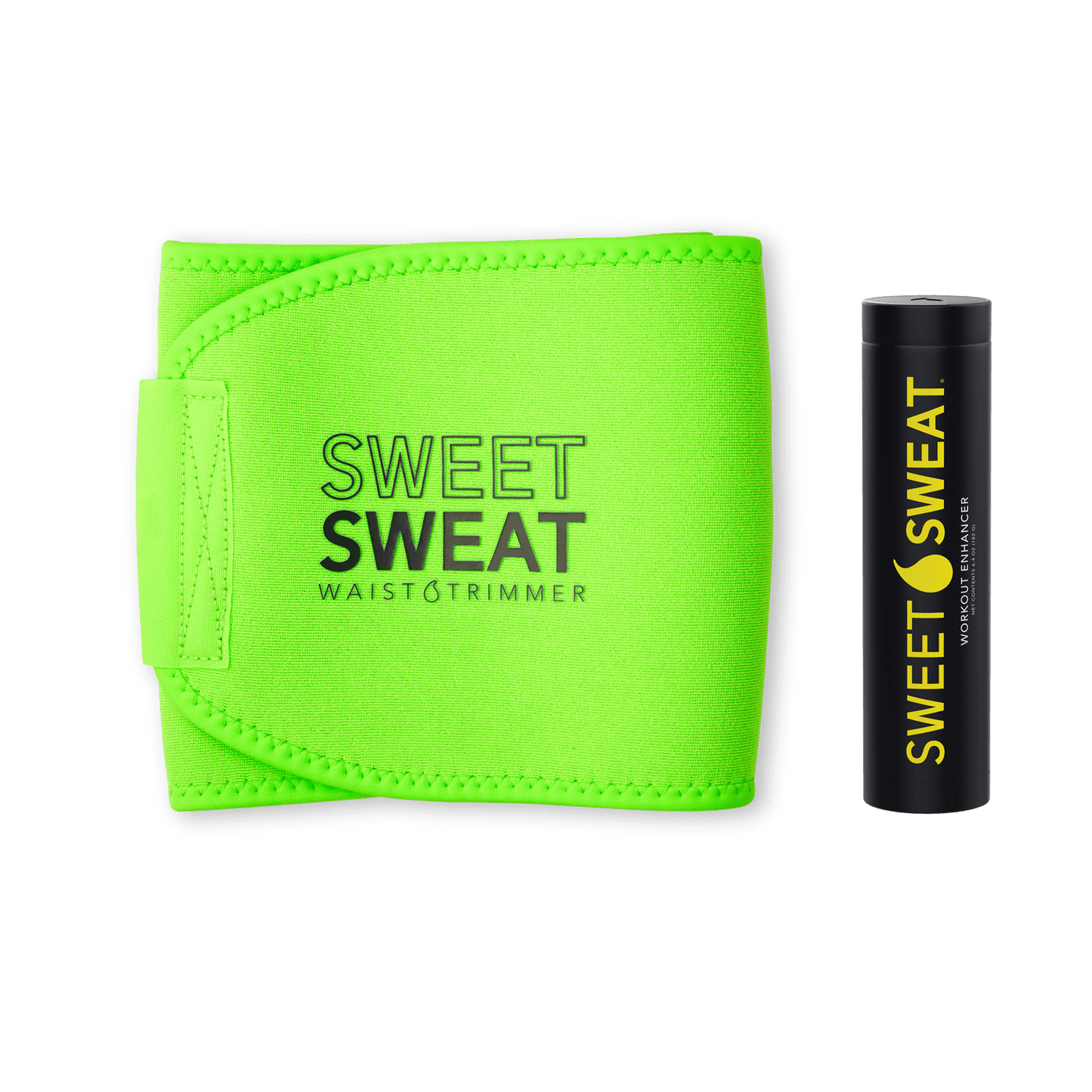 Sweet Sweat® Neon Trimmer Bundle with Waist Trimmer & Sweet Sweat® Stick