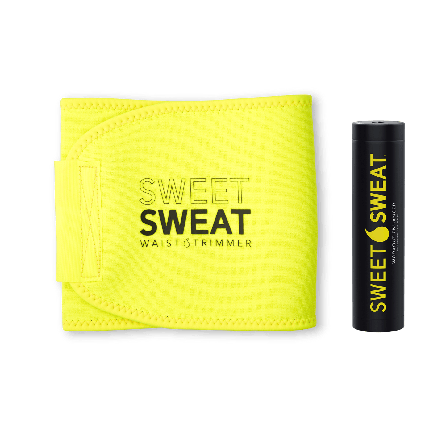 Sweet Sweat® Neon Trimmer Bundle with Waist Trimmer & Sweet Sweat® Stick