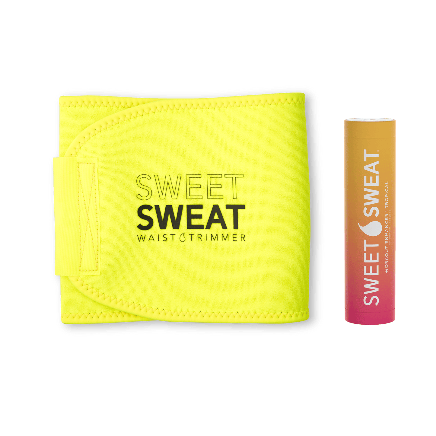 Sweet Sweat® Neon Trimmer Bundle with Waist Trimmer & Sweet Sweat® Stick