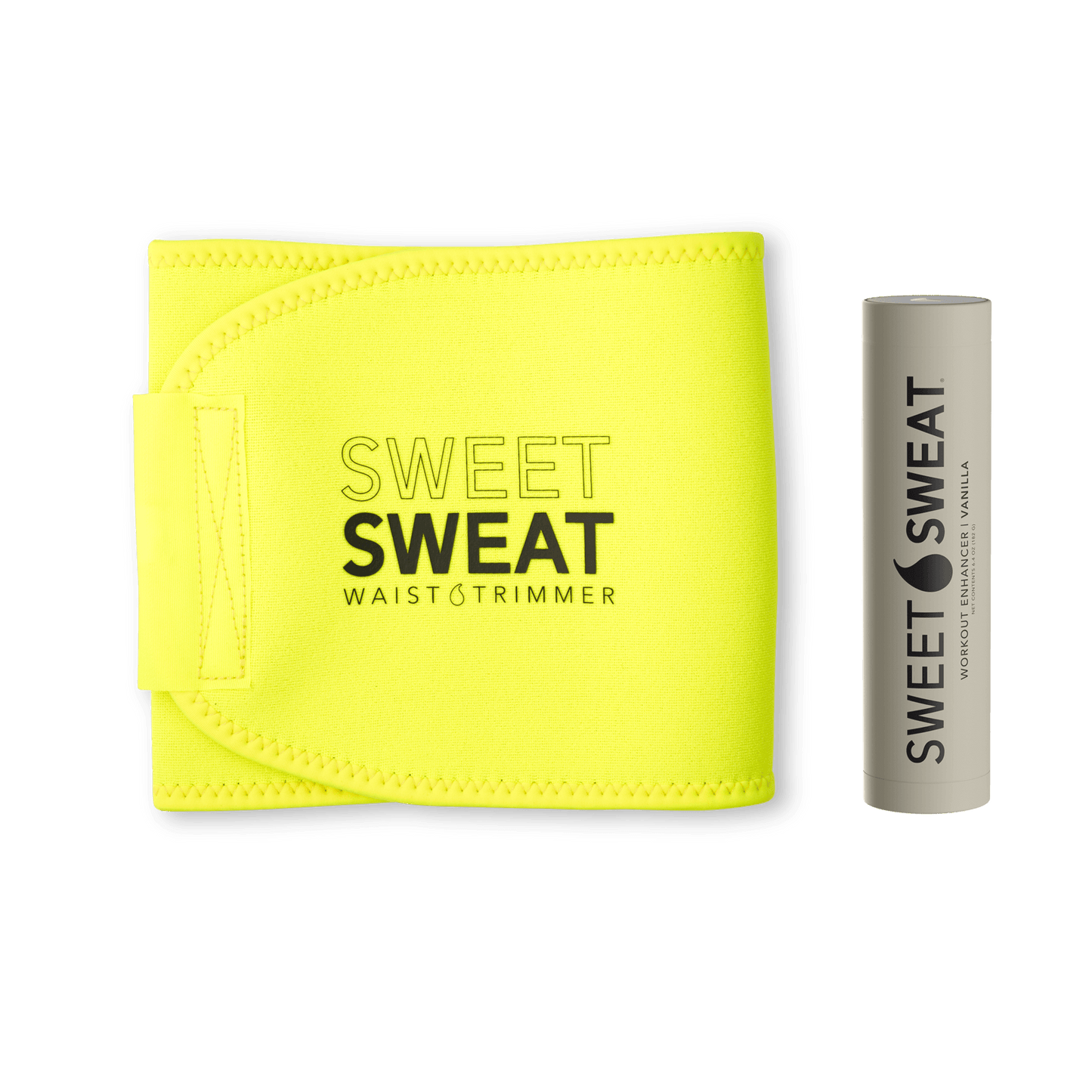 Sweet Sweat® Neon Trimmer Bundle with Waist Trimmer & Sweet Sweat® Stick