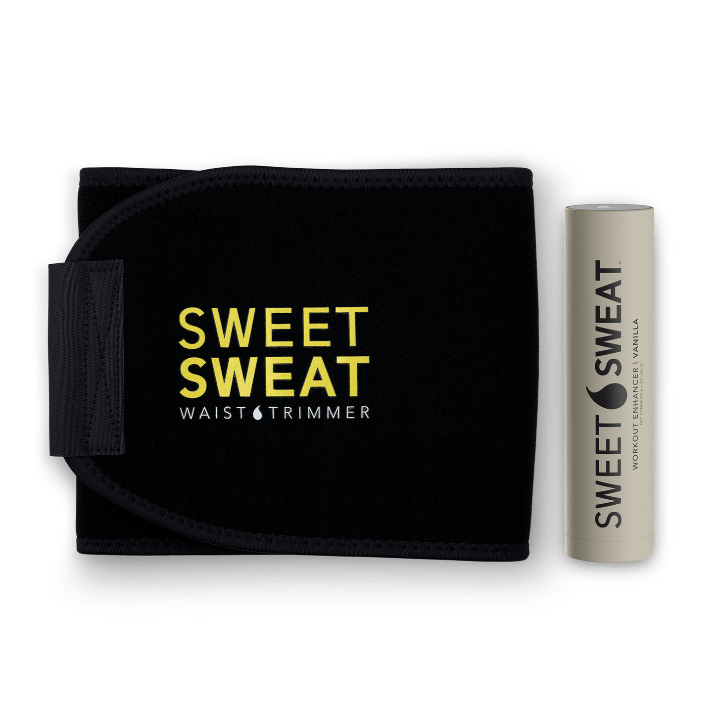 Sweet Sweat® workout kit featuring the Sweet Sweat® Bundle with Trimmer & Sweet Sweat® Stick.