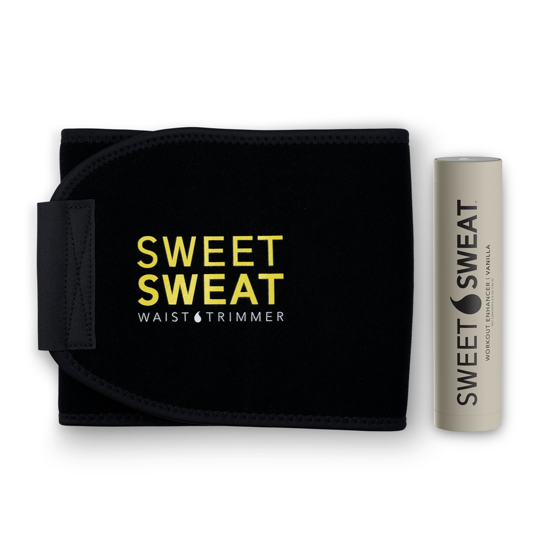 Sweet Sweat® workout kit featuring the Sweet Sweat® Bundle with Trimmer & Sweet Sweat® Stick.