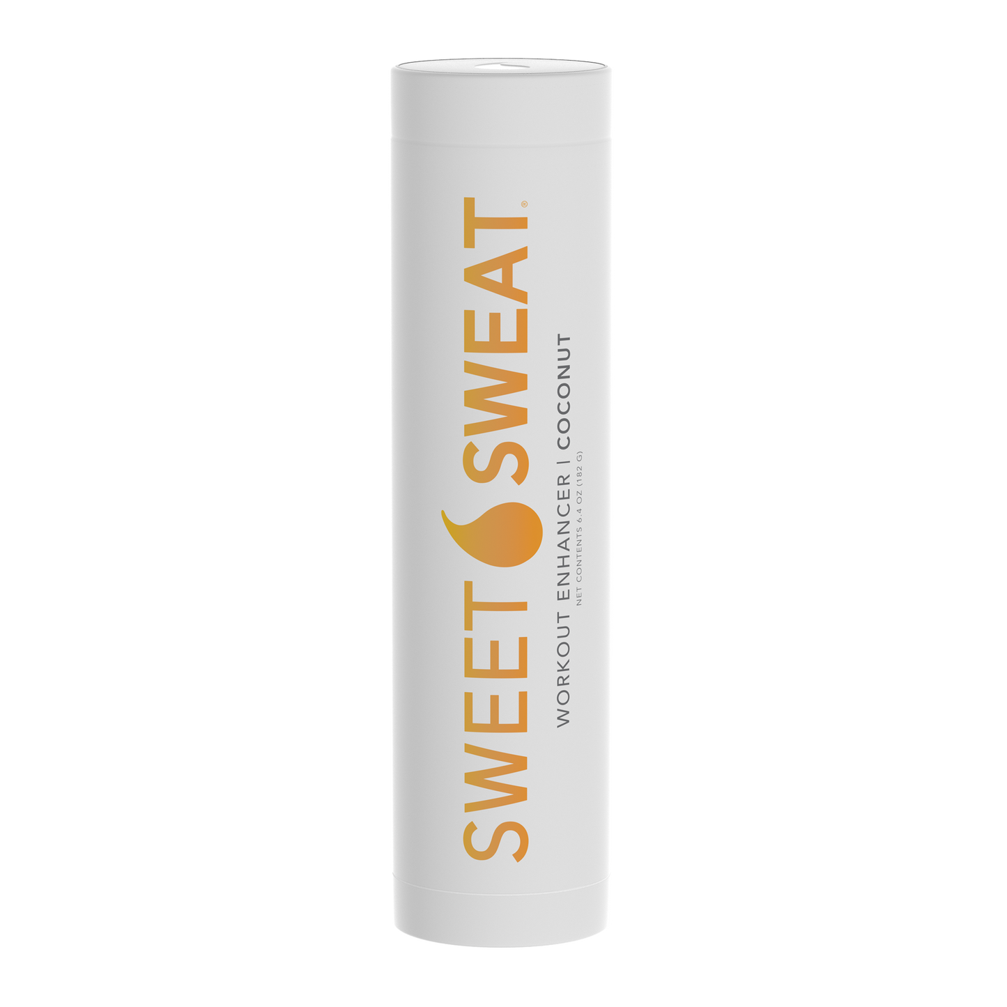 a tube of Sweet Sweat® Stick 6.4 oz - Coconut lip balm on a white background.