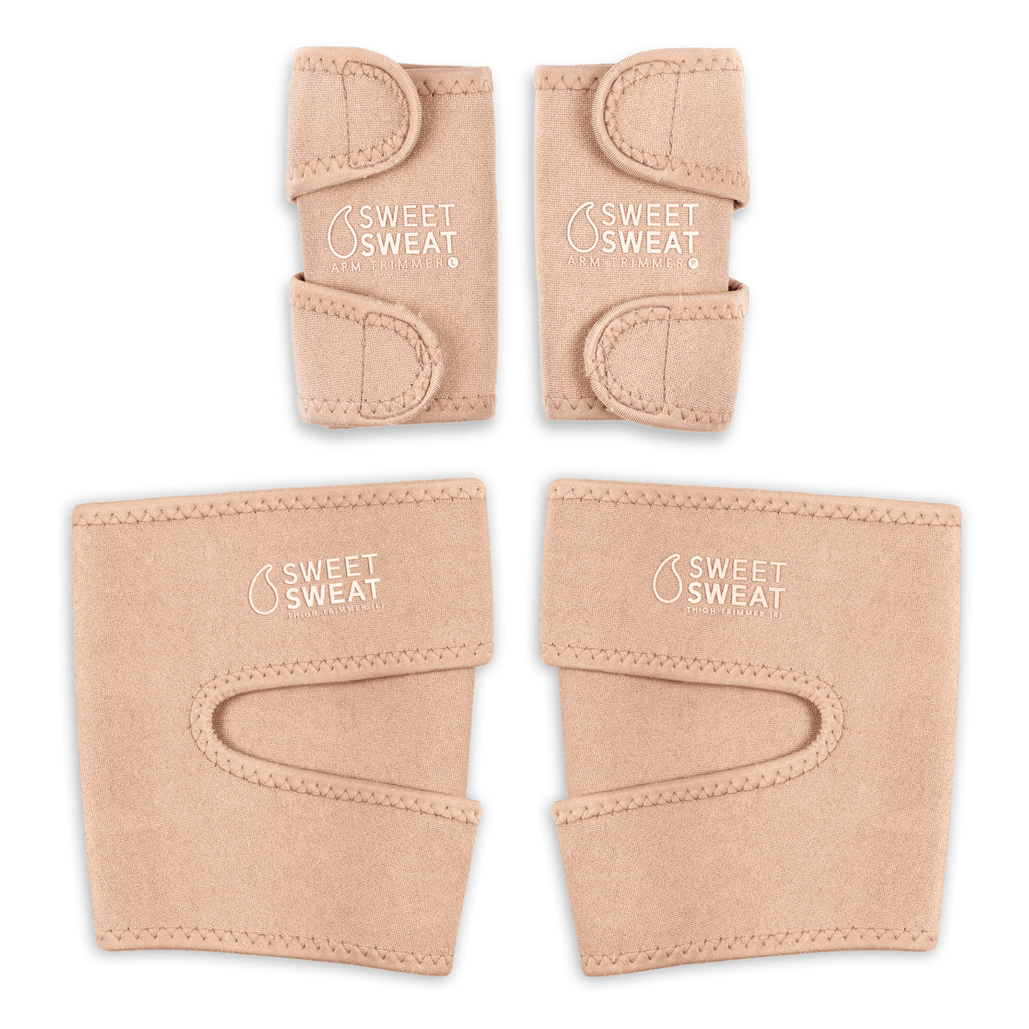 Sweet Sweat® Toned Arm & Thigh Bundle 4PK